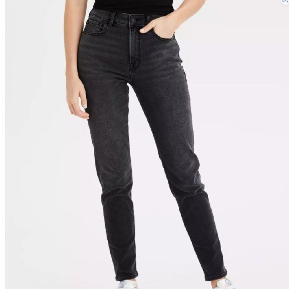 AE Stretch Mom Jean | 8